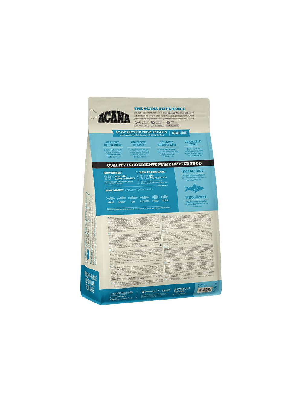 ACANA Pacifica Cat 1,8kg Opakowanie uszkodzone (4628,5694) !!!