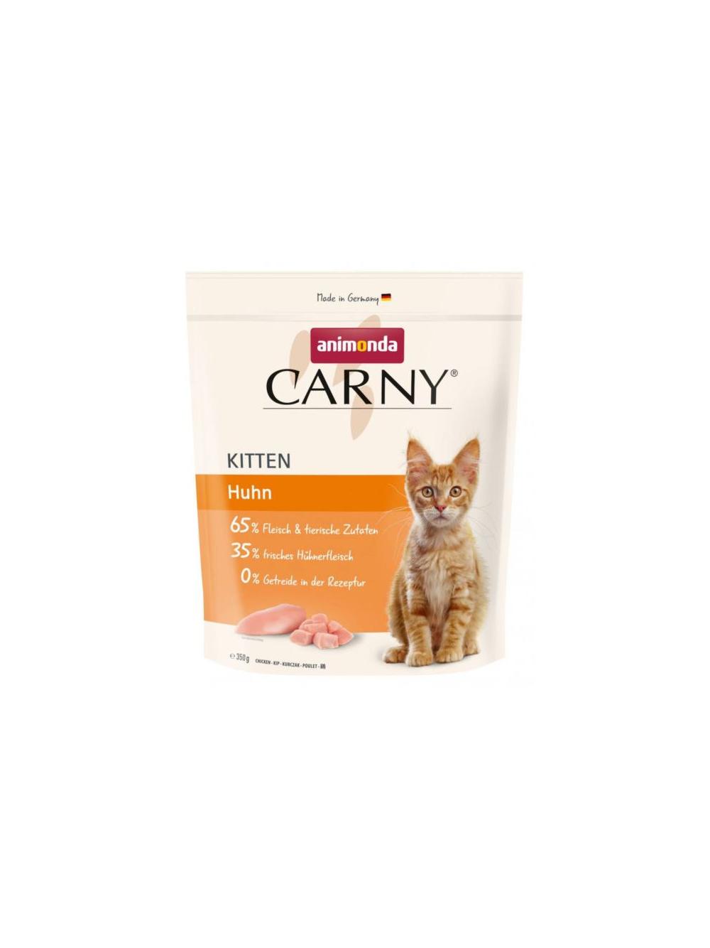 ANIMONDA Cat Carny Kitten karma sucha dla kociąt Kurczak 350g