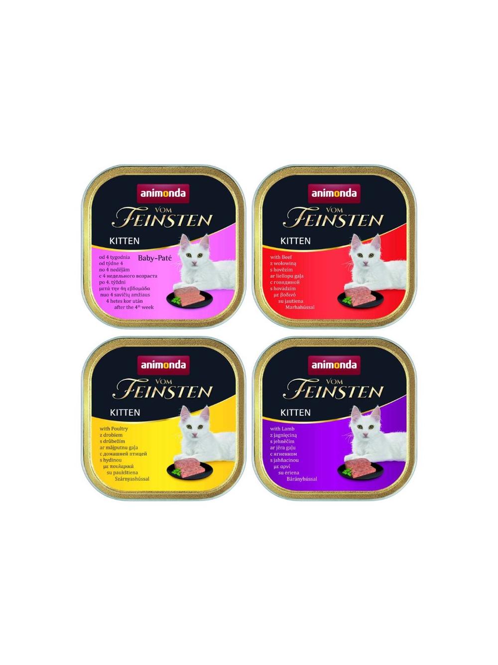 ANIMONDA Cat Vom Feinsten Mix Smaków 32x100g