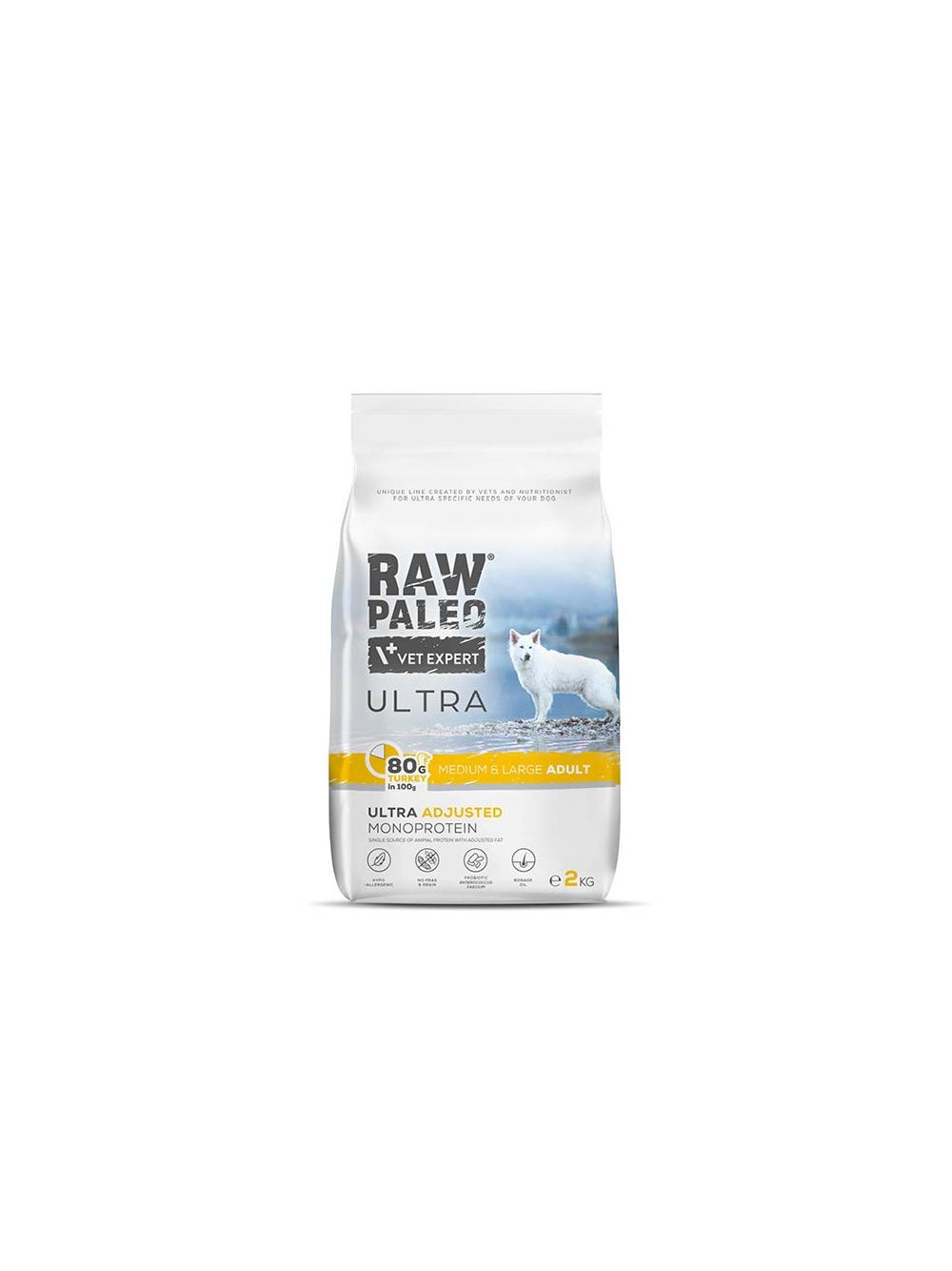 Vet Expert Raw Paleo Ultra Turkey Adult Large 2kg