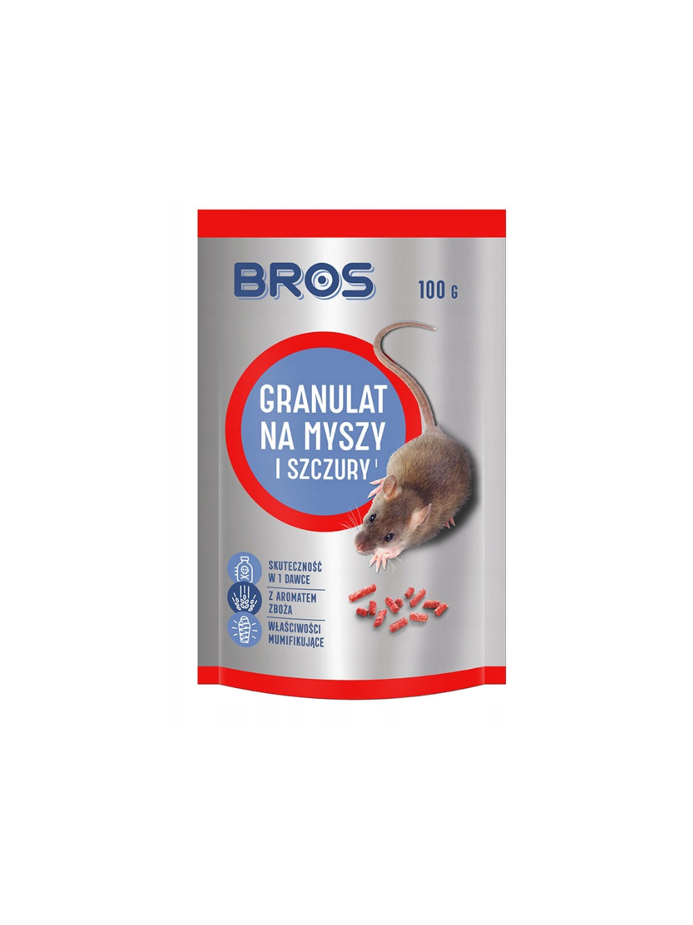 BROS - granulat na myszy i szczury 100g