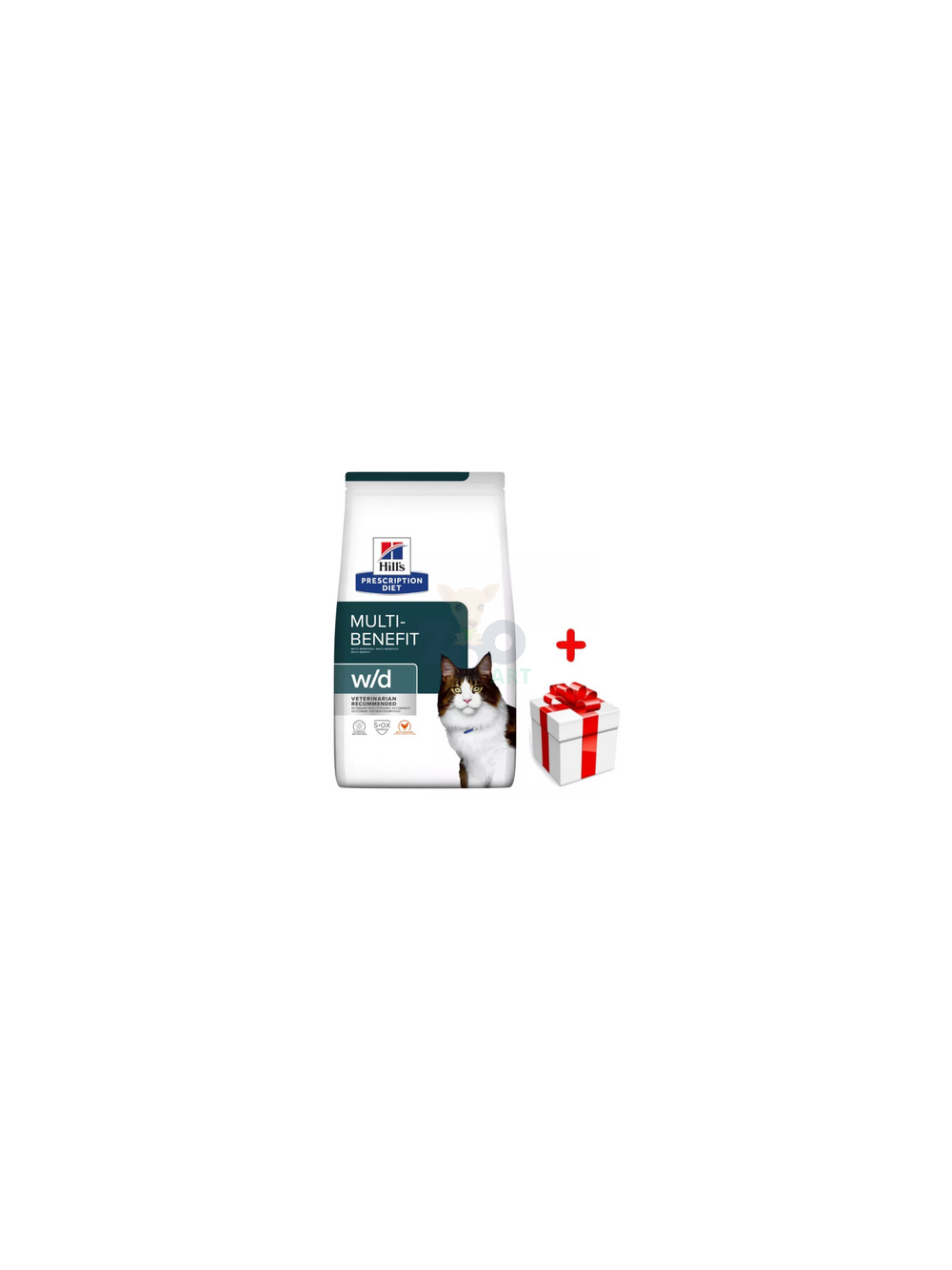 HILL'S PD Prescription Diet Feline w/d 1,5kg + niespodzianka dla kota GRATIS!