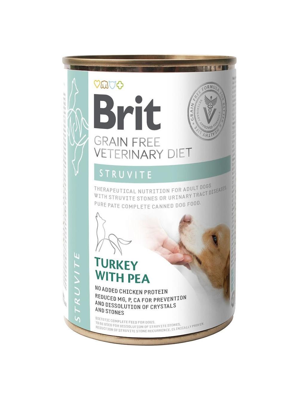 BRIT GF veterinary diets dog Struvite 400g-karma mokra dla psa