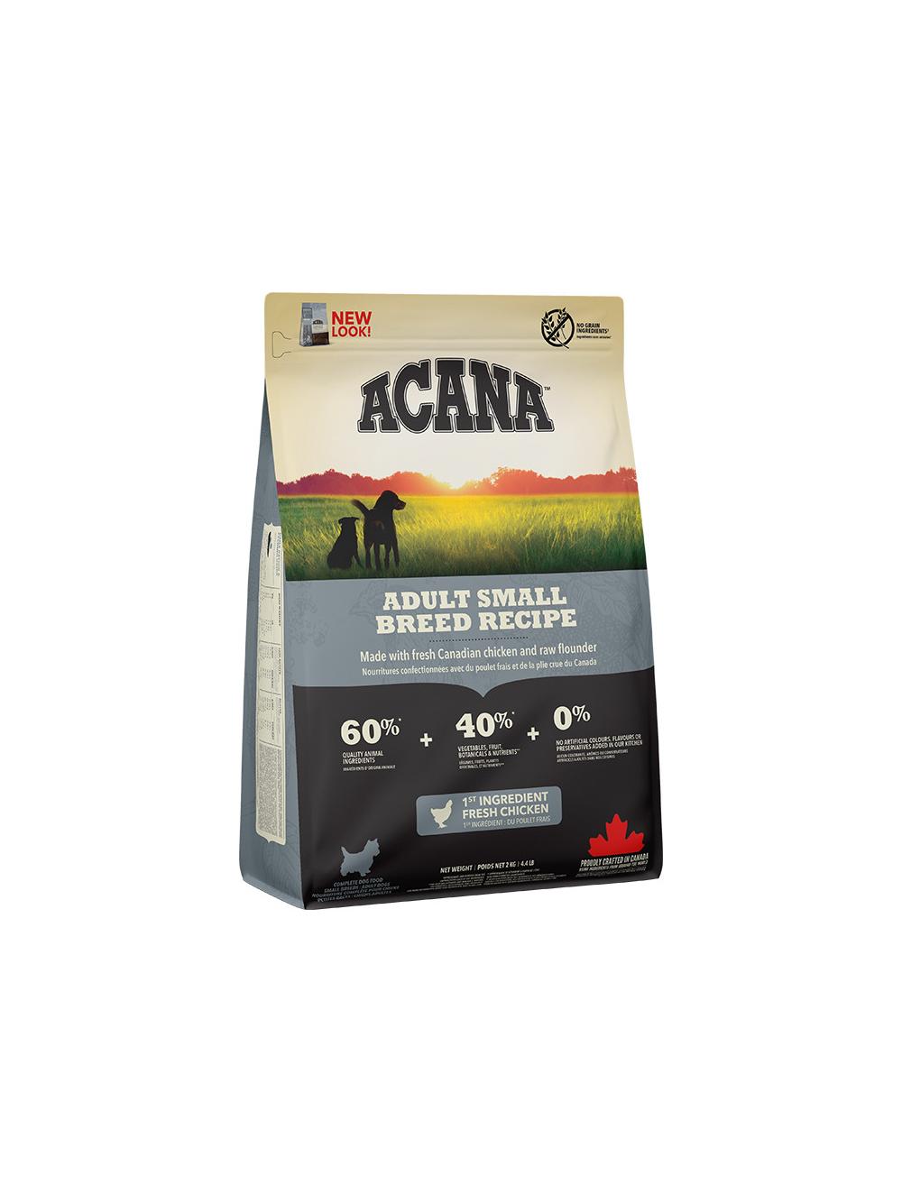 ACANA  Adult Small Breed 2 kg + niespodzianka dla psa GRATIS!
