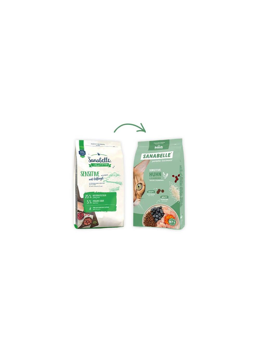 BOSCH Sanabelle Sensitive Drób 8kg