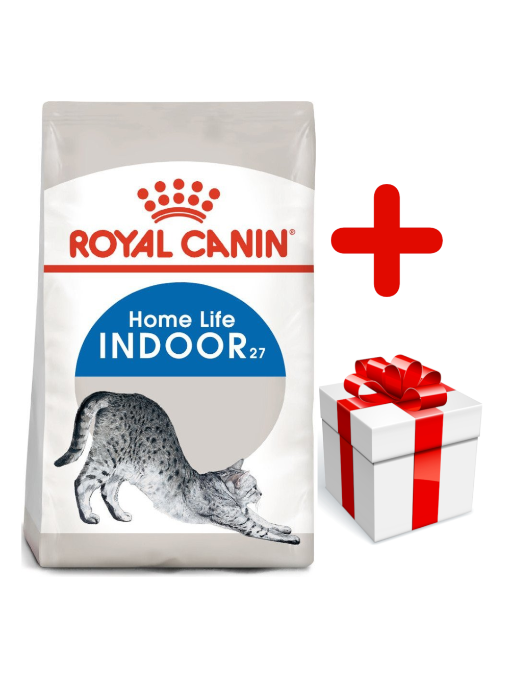ROYAL CANIN  Indoor 27 10kg karma sucha dla kotów dorosłych, przebywających wyłącznie w domu + niespodzianka dla kota GRATIS!