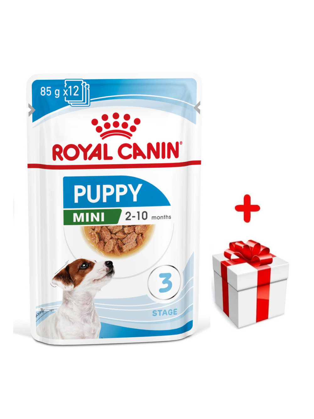 ROYAL CANIN Mini Puppy 12x85g karma mokra w sosie dla szczeniąt do 10 miesiąca, ras małych + niespodzianka dla psa GRATIS!