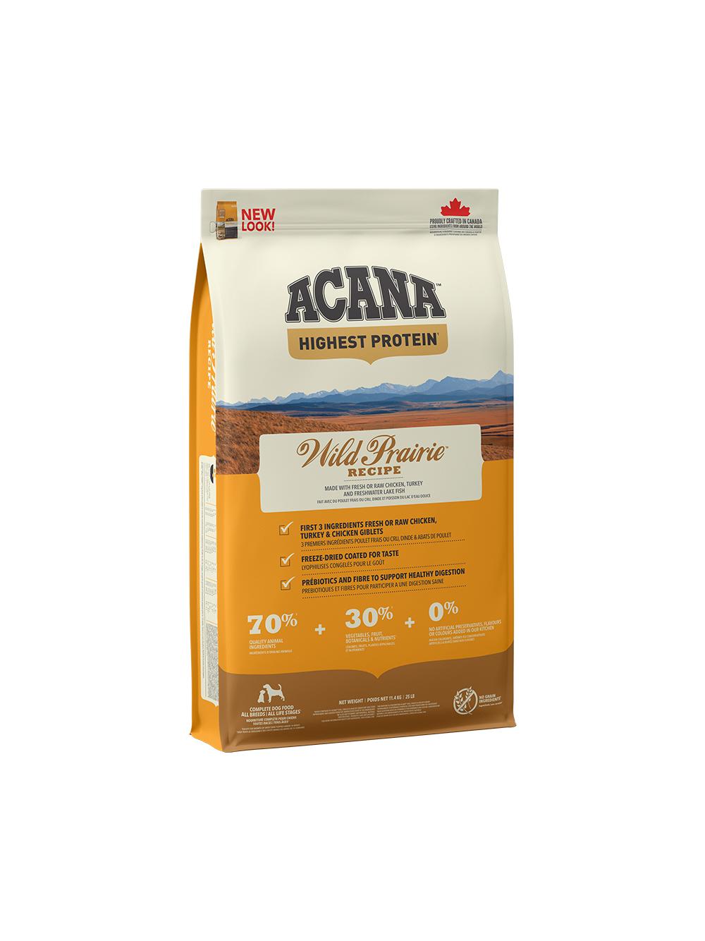 ACANA Regionals Wild Prairie Dog 11,4kg + niespodzianka dla psa GRATIS!