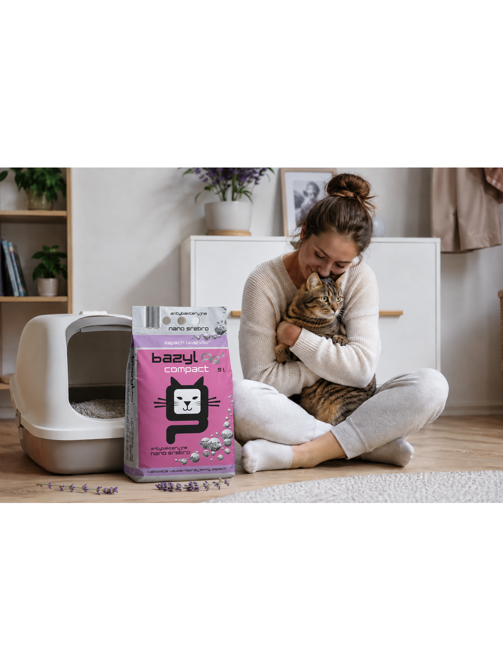 Bazyl Ag+ Compact Lavender 5l