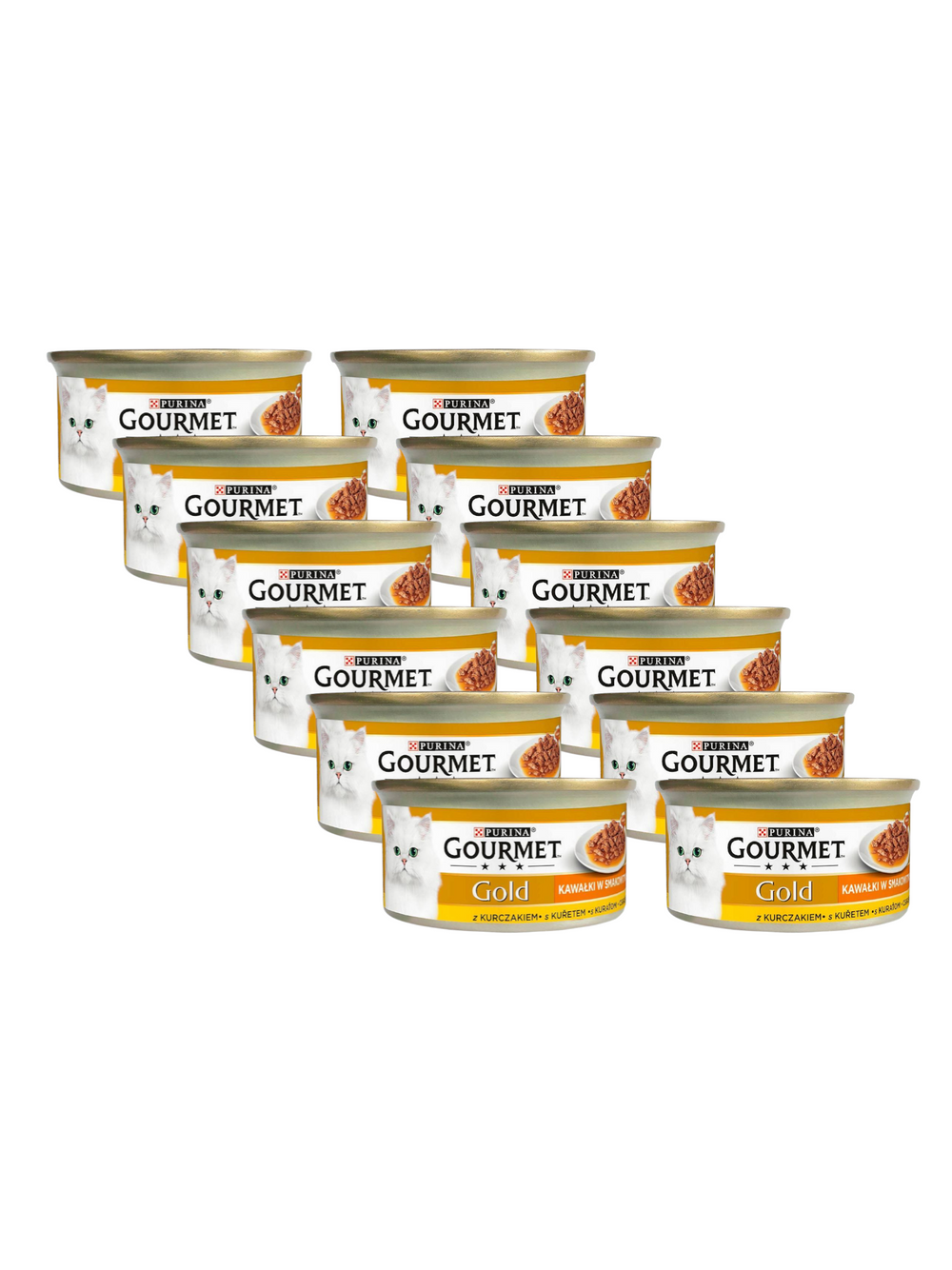 Purina Gourmet Gold Sauce Delight z kurczakiem 12x85g