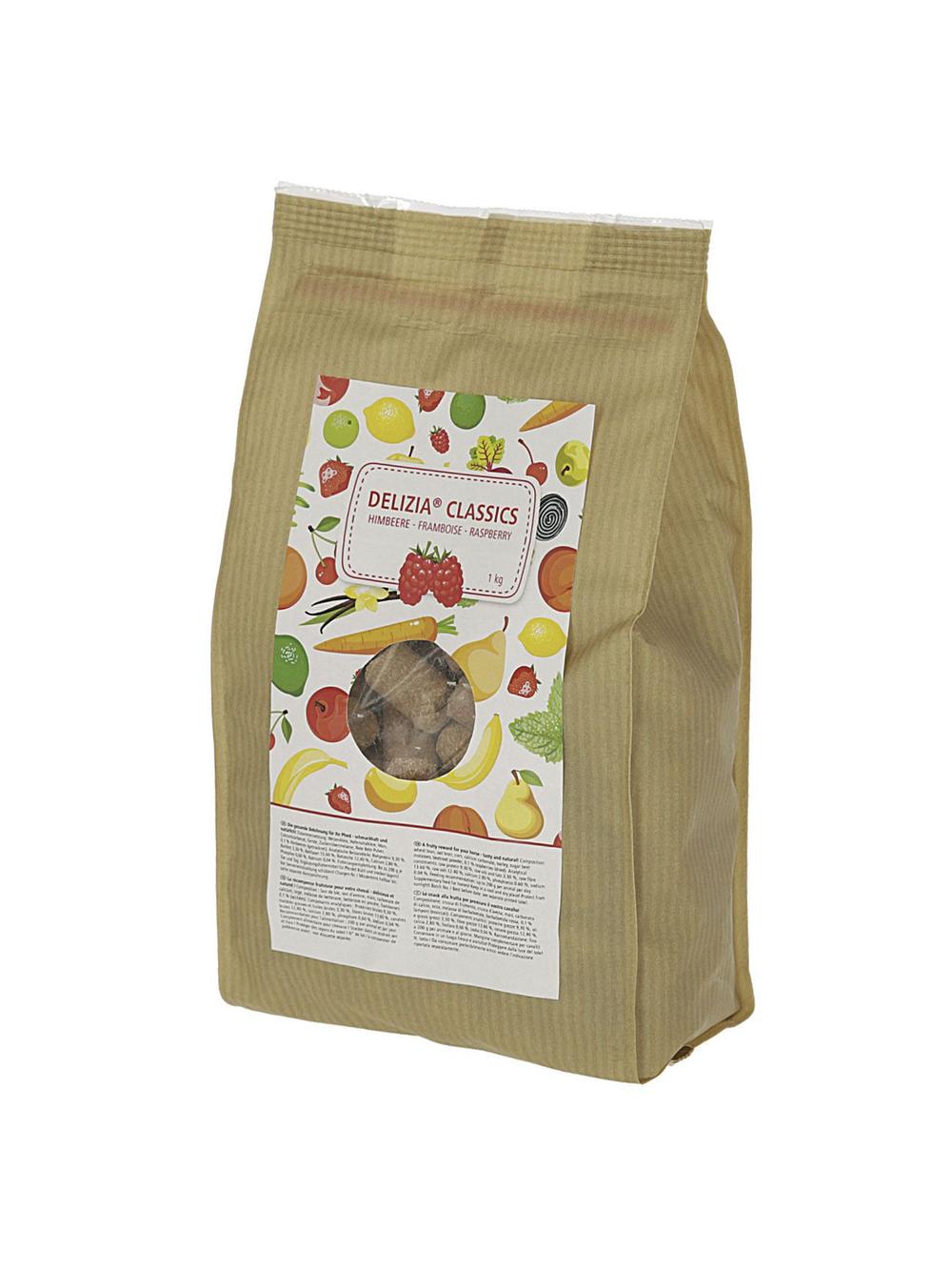 KERBL Delizia Smakołyki dla konia malina 1kg