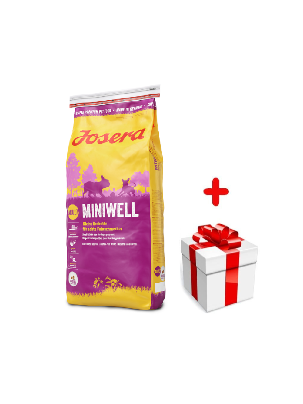 JOSERA Miniwell 10kg + niespodzianka dla psa GRATIS!