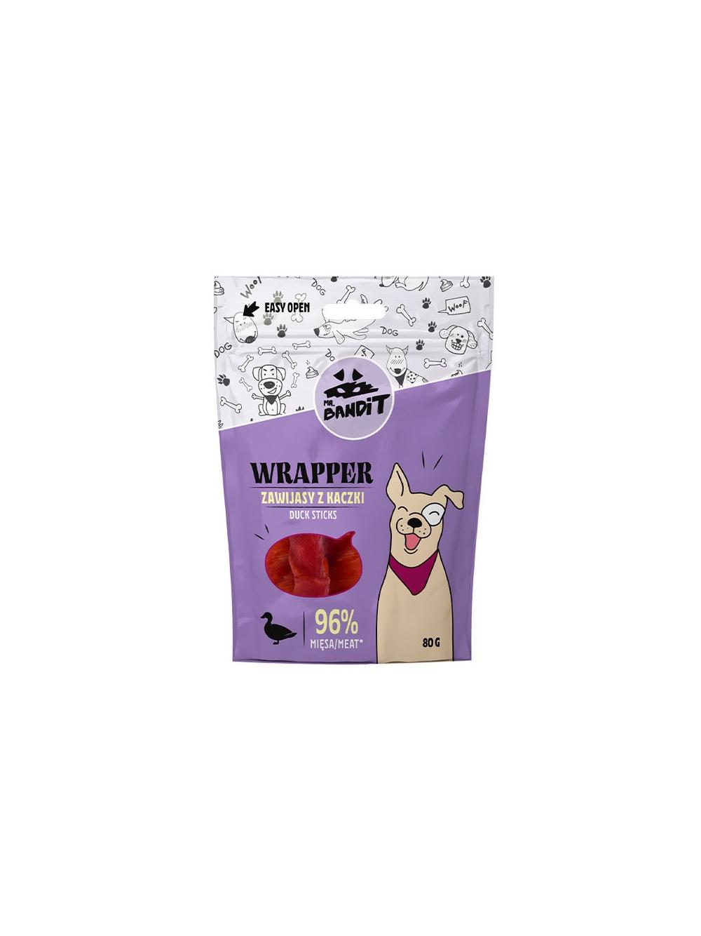 Mr Bandit - Wrapper – Zawijasy z kaczki 80g