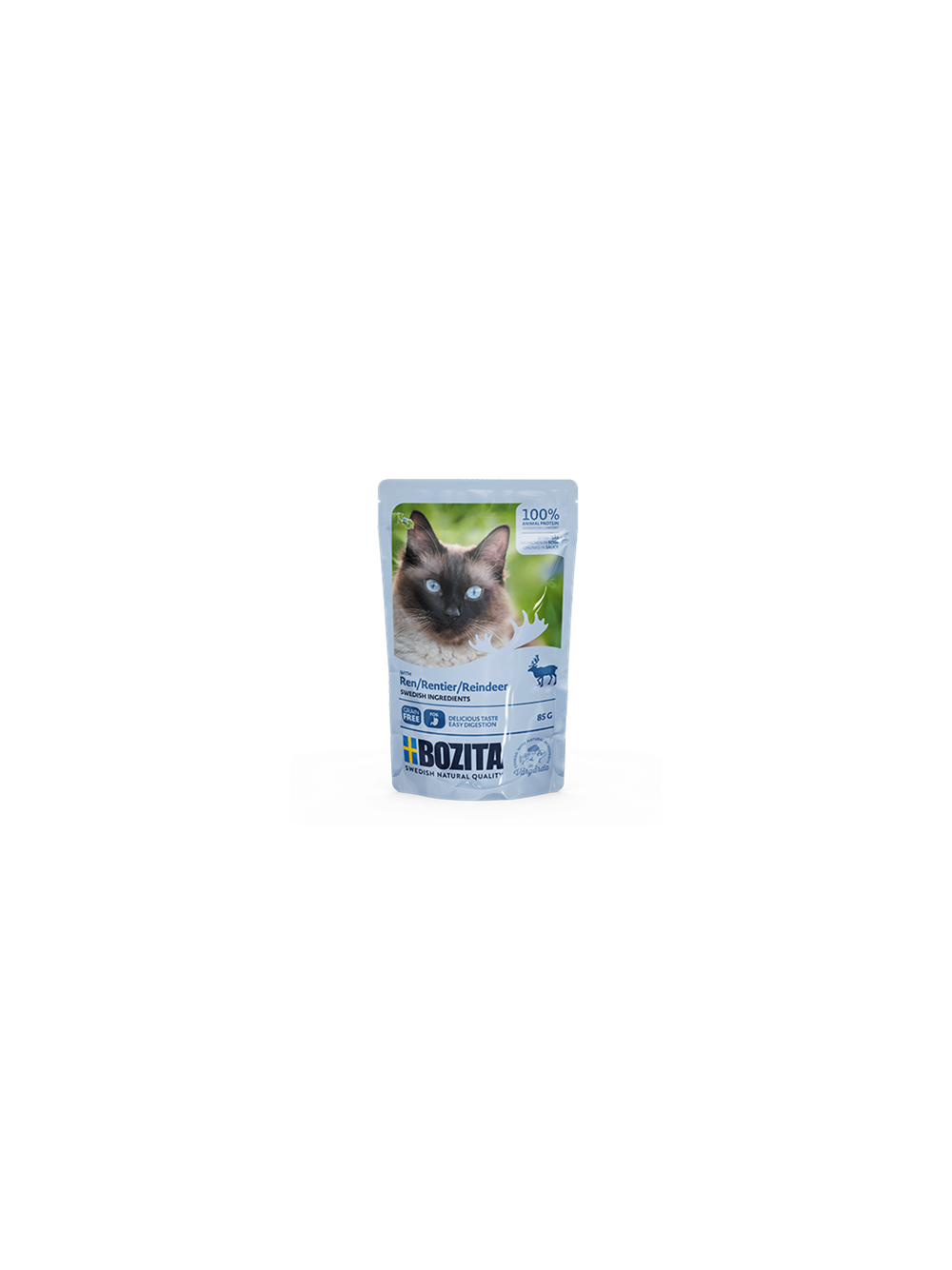 BOZITA Kawałki w sosie z reniferem (saszetka) 85g