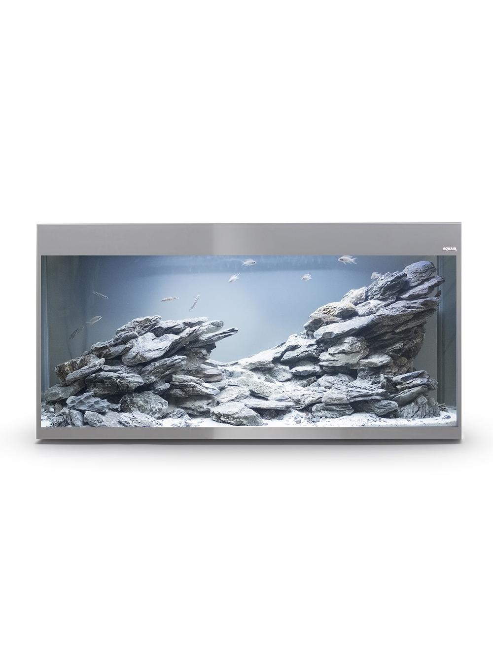 AQUAEL ZESTAW GLOSSY ST 150 D&N SZARY + SZAFKA