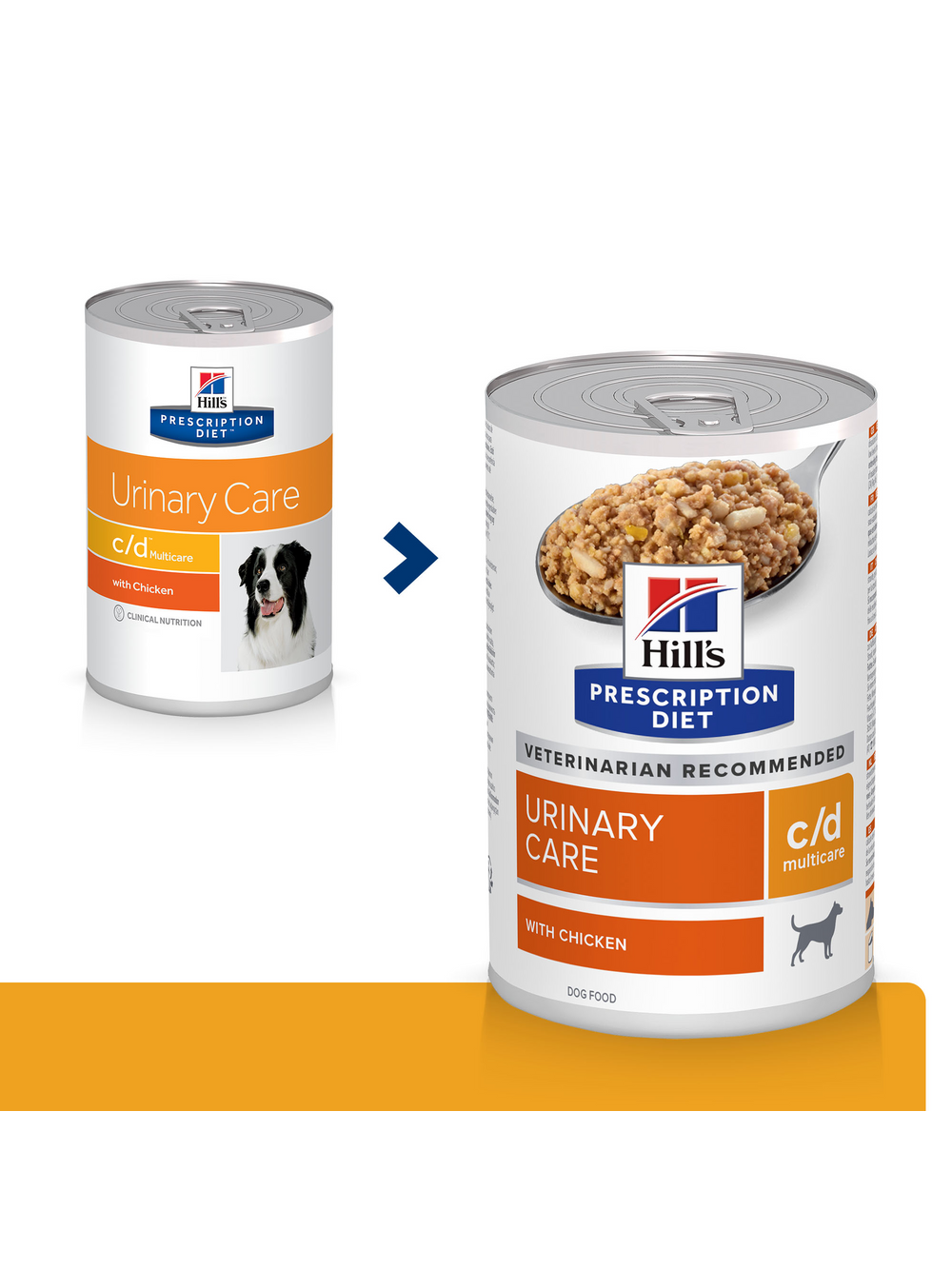 HILL'S PD Prescription Diet Canine c/d 24x370g - puszka