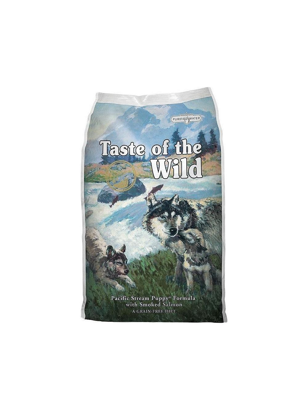 TASTE OF THE WILD Pacific Stream Puppy 5,6kg + niespodzianka dla psa GRATIS!