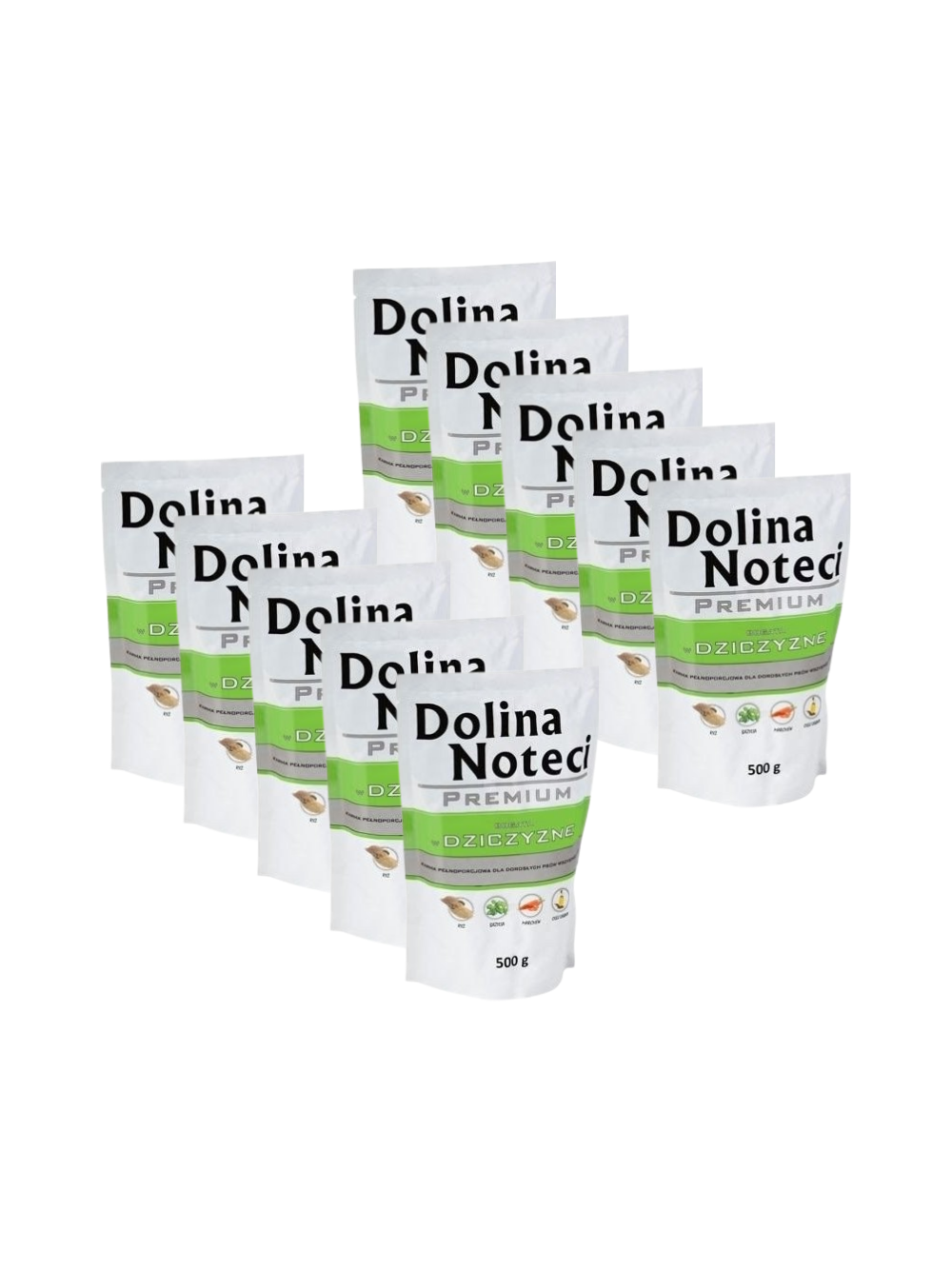 Dolina Noteci PREMIUM bogata w dziczyznę 10 x 500g