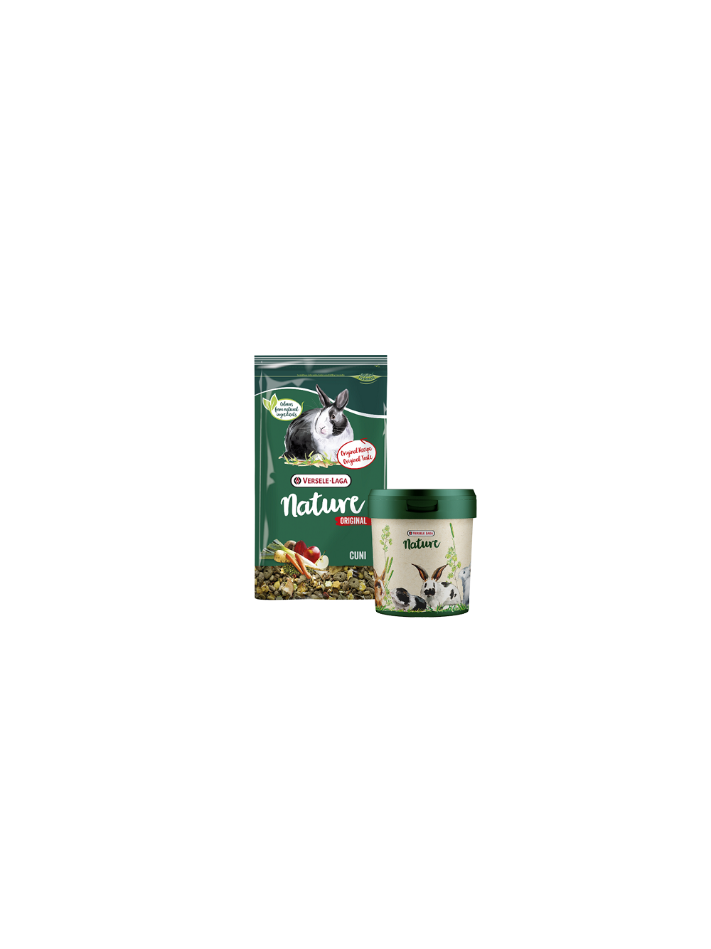 VERSELE-LAGA Cuni Nature Original  2,5kg - dla królików miniaturowych + pojemnik GRATIS !!!