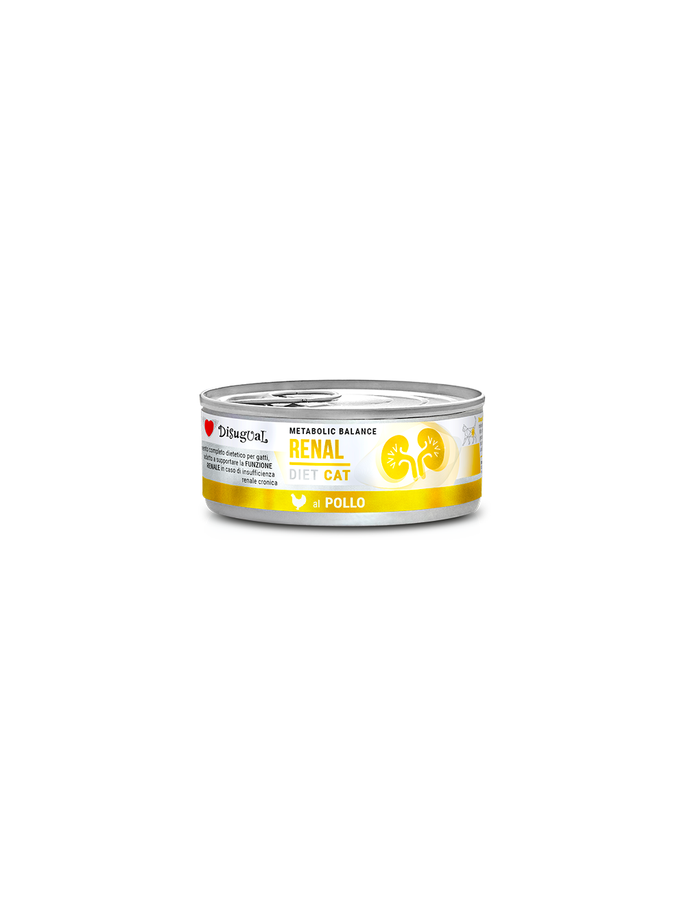Disugual Karma mokra dla kota Weterynaryjna RENAL Kurczak/Wołowina (dorosły) 12x85g