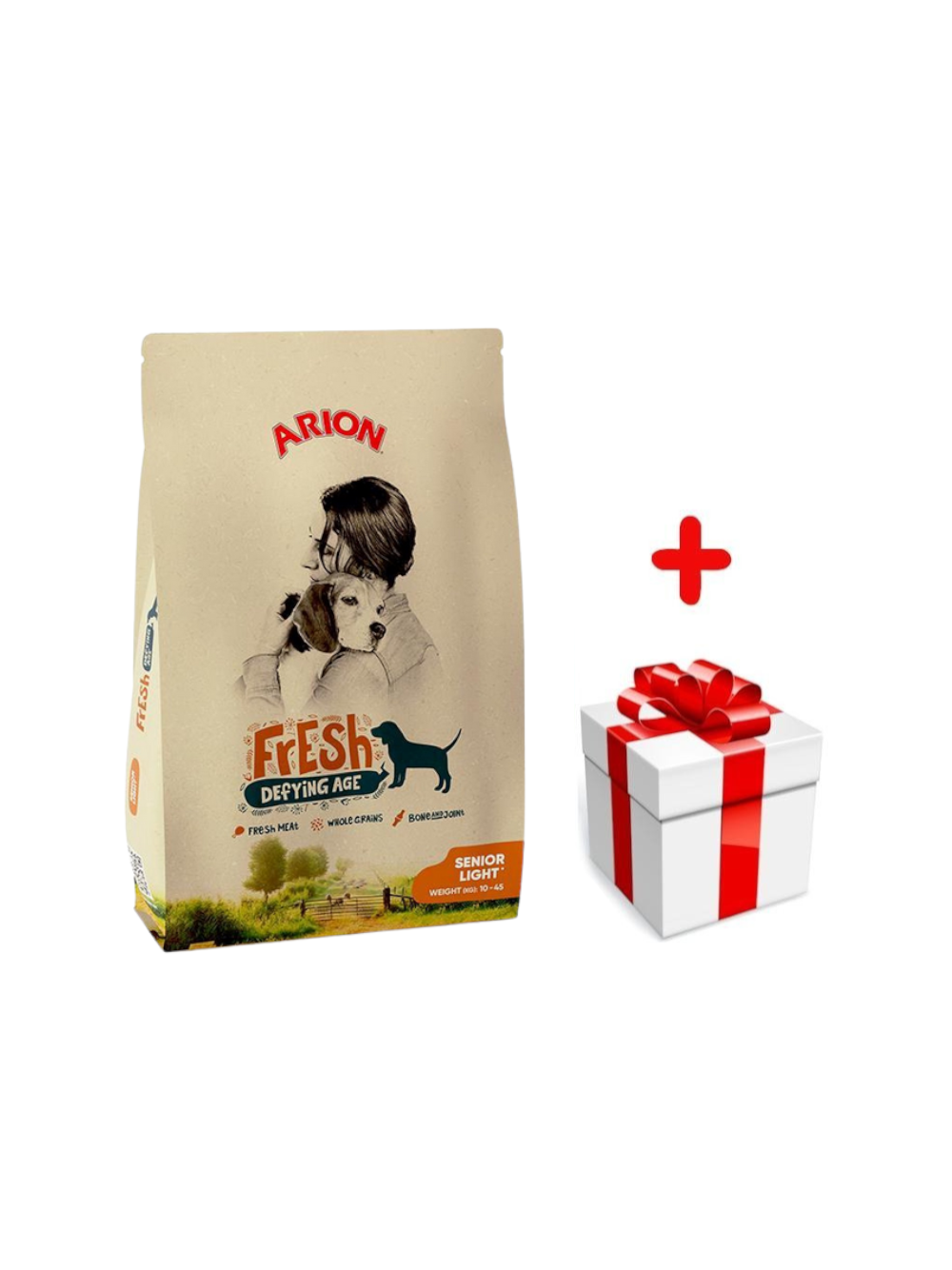ARION Fresh Senior Light 12kg + niespodzianka dla psa GRATIS!
