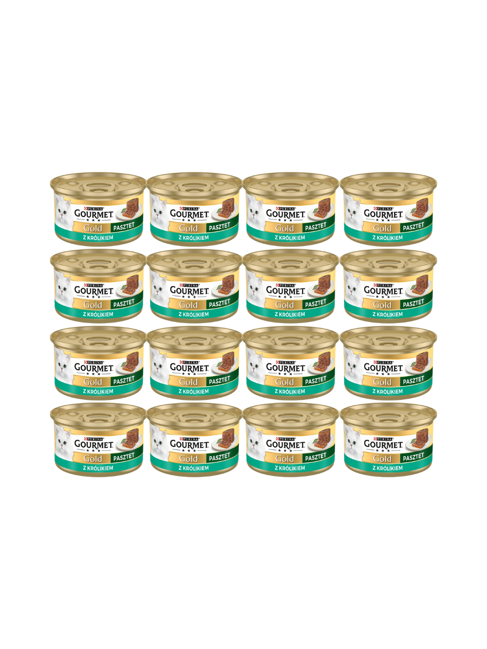 Purina Gourmet Gold pasztet z królikiem 48x85g