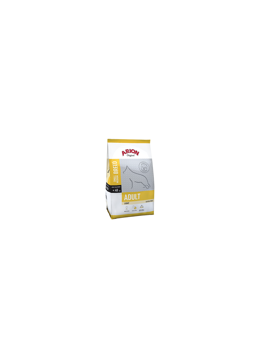 ARION Original Adult Small/Medium Breed Light 12kg + niespodzianka dla psa GRATIS!