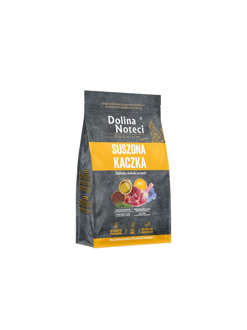 DOLINA NOTECI Premium Karma suszona dla sterylizowanych kotów wszystkich ras kaczka 2 kg
