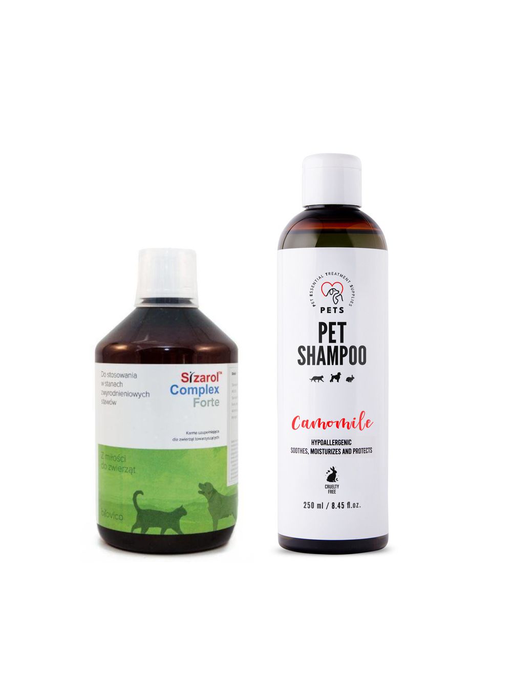 BIOVICO Sizarol Forte 500 ml + PET Shampoo Camomile_Szampon Rumiankowy 250ml Hypoallergenic GRATIS !!!