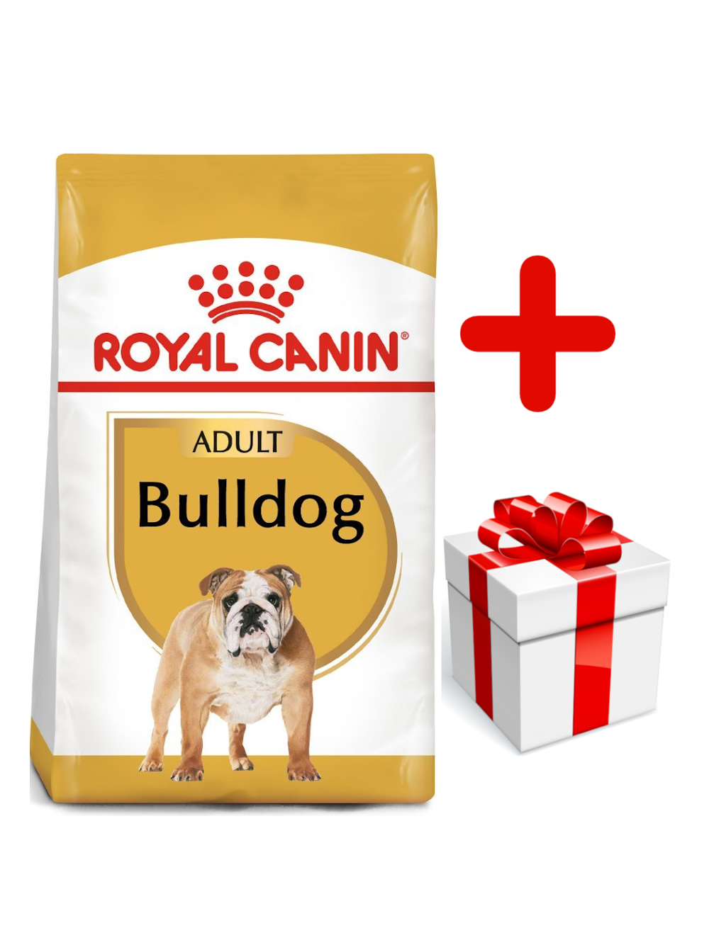ROYAL CANIN Bulldog Adult 12kg karma sucha dla psów dorosłych rasy bulldog + niespodzianka dla psa GRATIS!