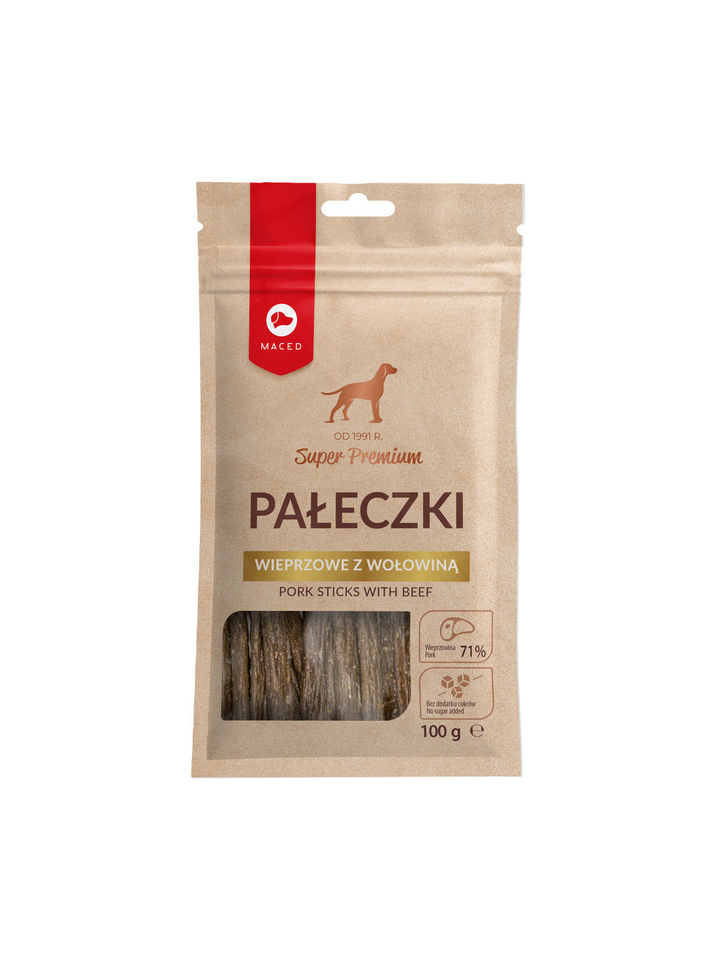 MACED Pałeczki wieprzowe 100g
