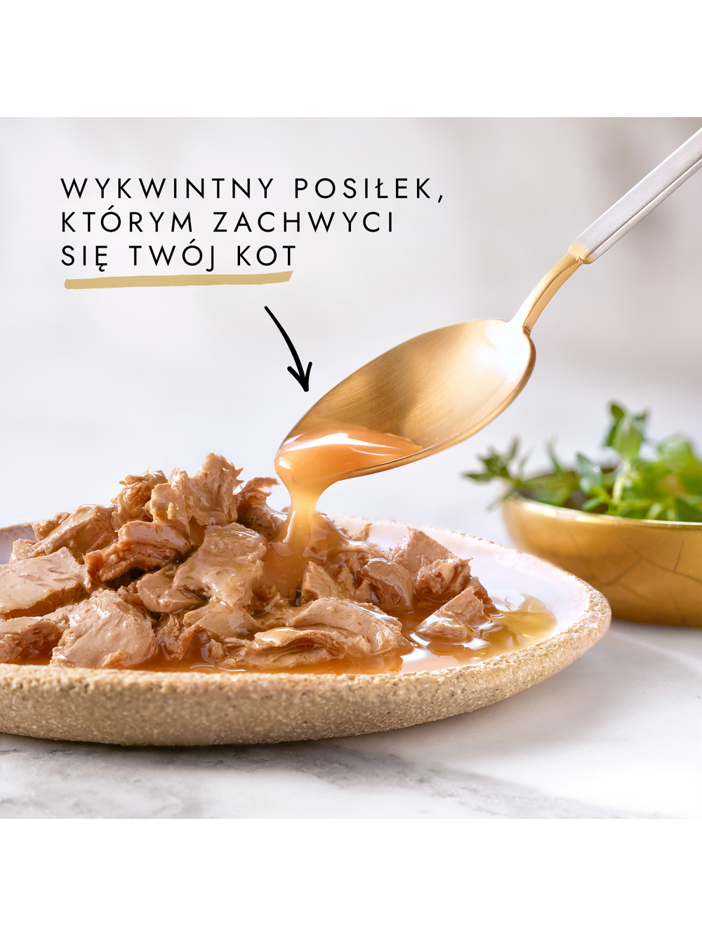 Purina Gourmet Gold Sauce Delight z wołowiną 12x85g