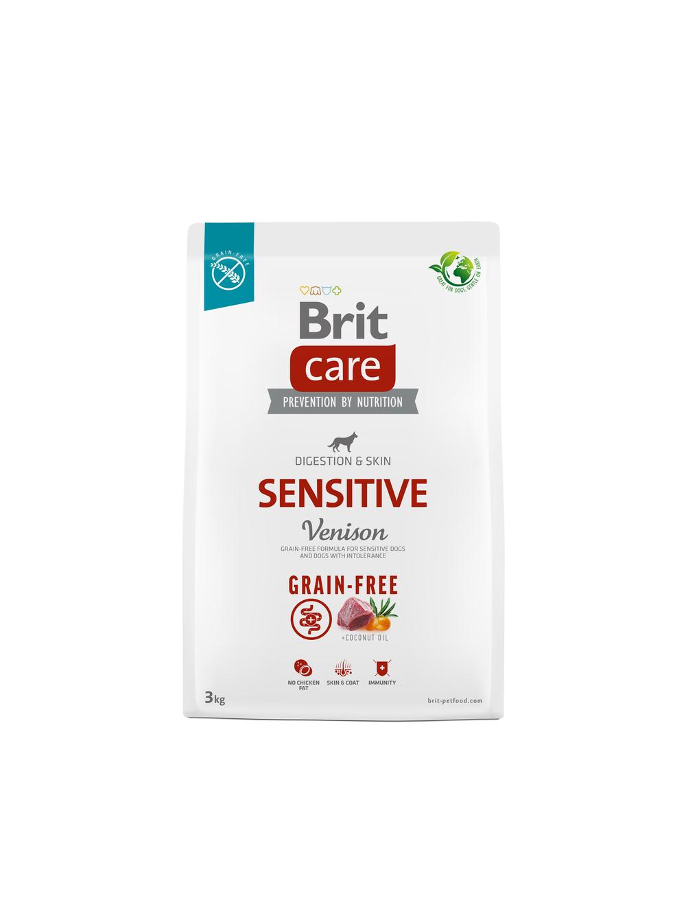 BRIT CARE Grain-Free Sensitive Venison 3kg