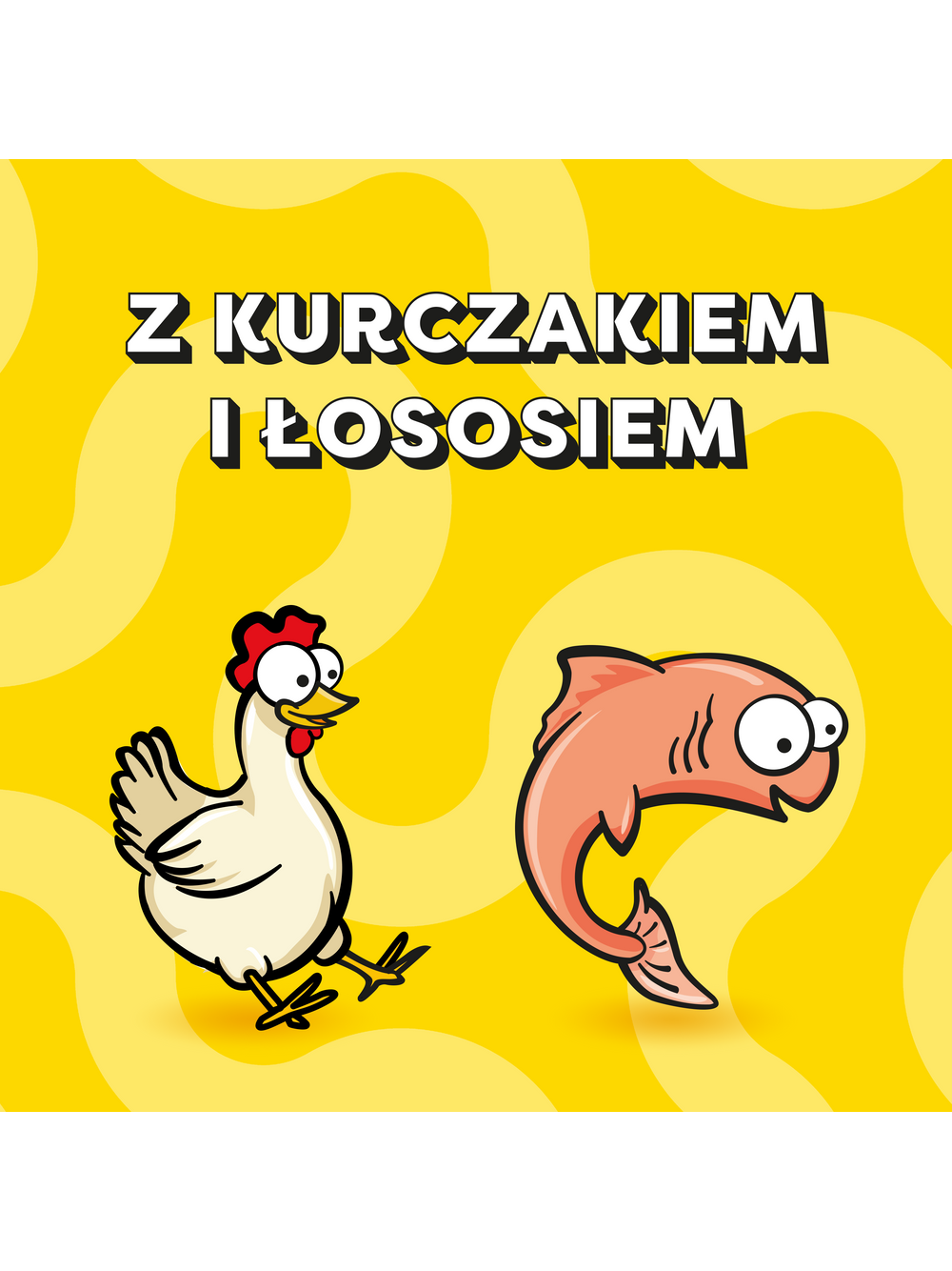 DREAMIES Creamy z kurczakiem i z łososiem 12x10g