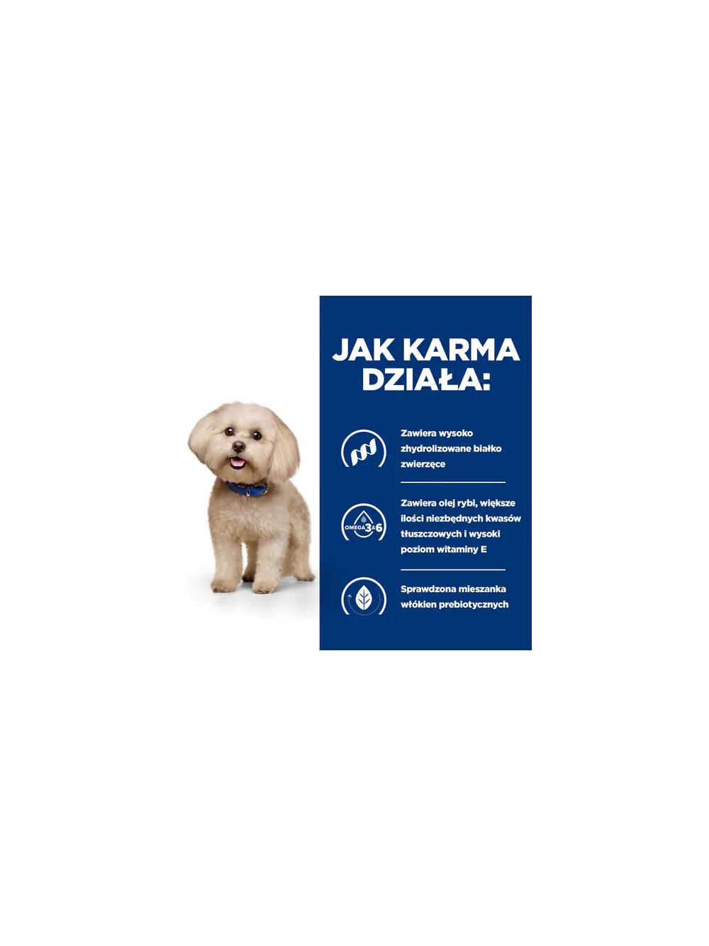 HILL'S PD Prescription Diet Canine z/d Food Sensitivities Mini 6kg