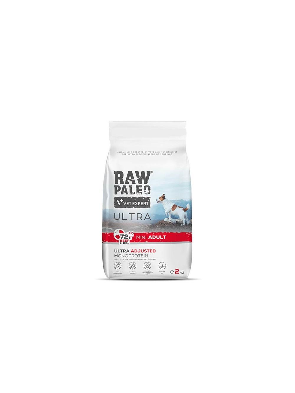 Vetexpert Raw Paleo Ultra Beef Adult Mini 8kg