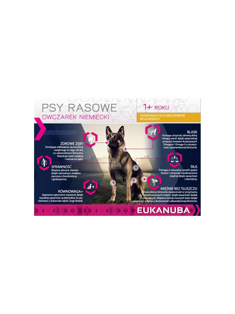 EUKANUBA Adult German Shepherd 12kg