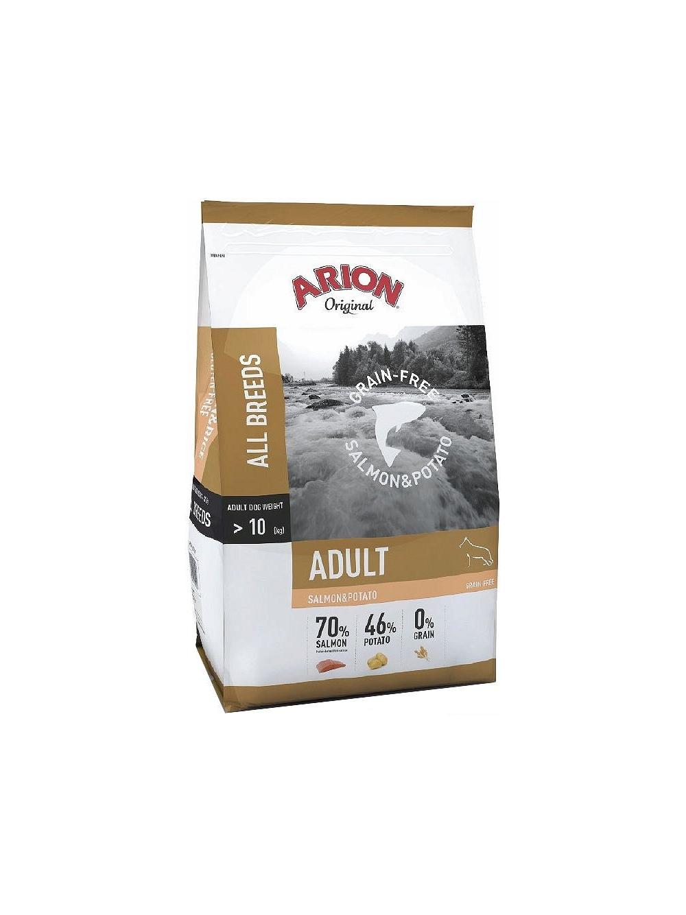 Arion Original Grain-Free Adult Salmon & Potato - Łosoś z ziemniakami 12 kg