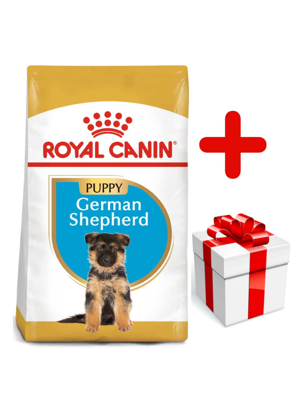 ROYAL CANIN German Shepherd Puppy 12kg karma sucha dla szczeniąt do 15 miesiąca, rasy owczarek niemiecki  + niespodzianka dla psa GRATIS!