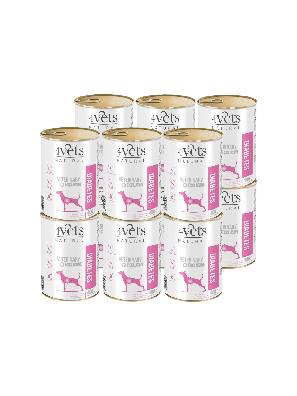 4Vets Dog Diabetes 12x400g