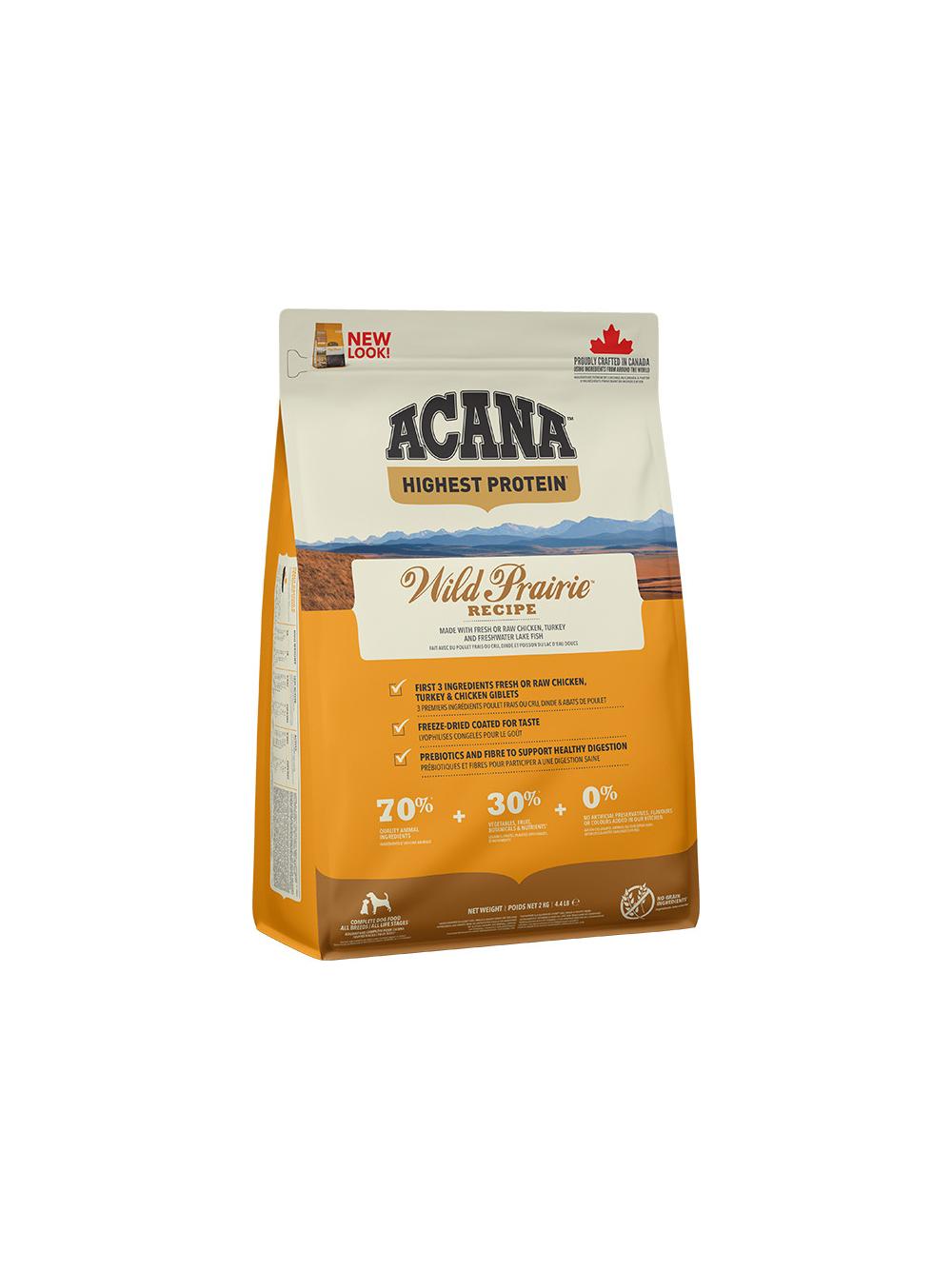 ACANA Wild Prairie Dog 2kg + niespodzianka dla psa GRATIS!
