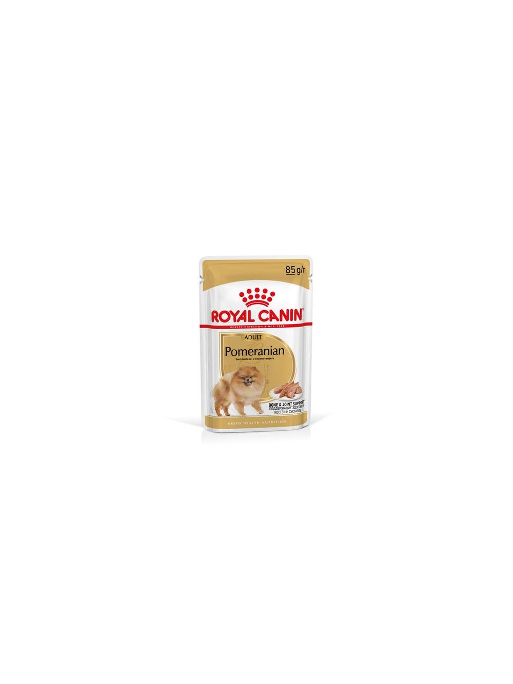 ROYAL CANIN Pomeranian 12x85g karma mokra -pasztet, dla psów dorosłych rasy Pomeranian