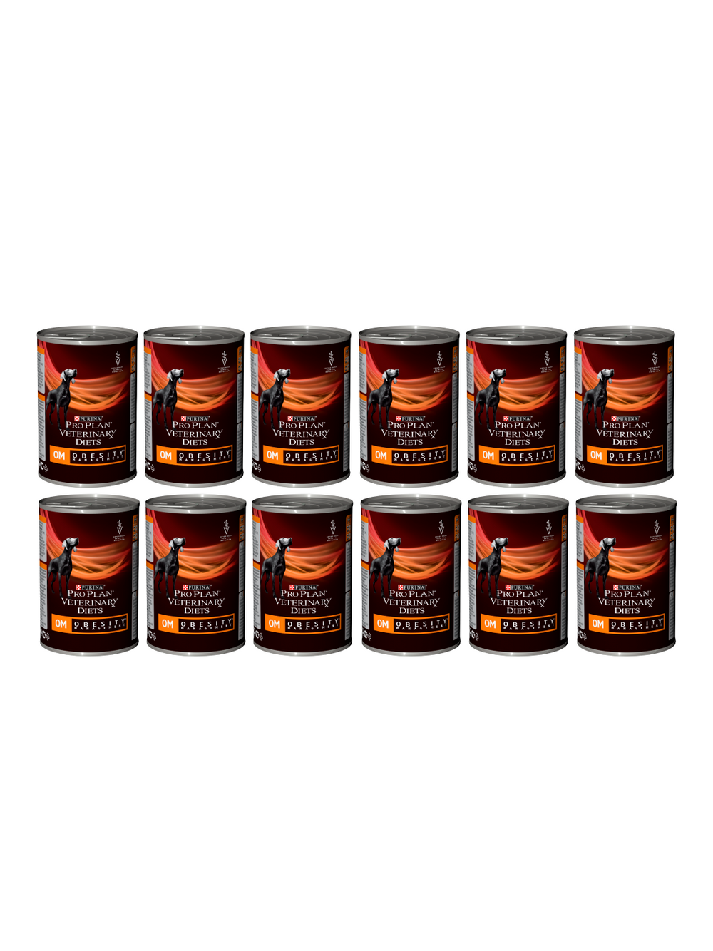 PRO PLAN Veterinary Diets OM Obesity Management Karma mokra dla psa mus 12x400g