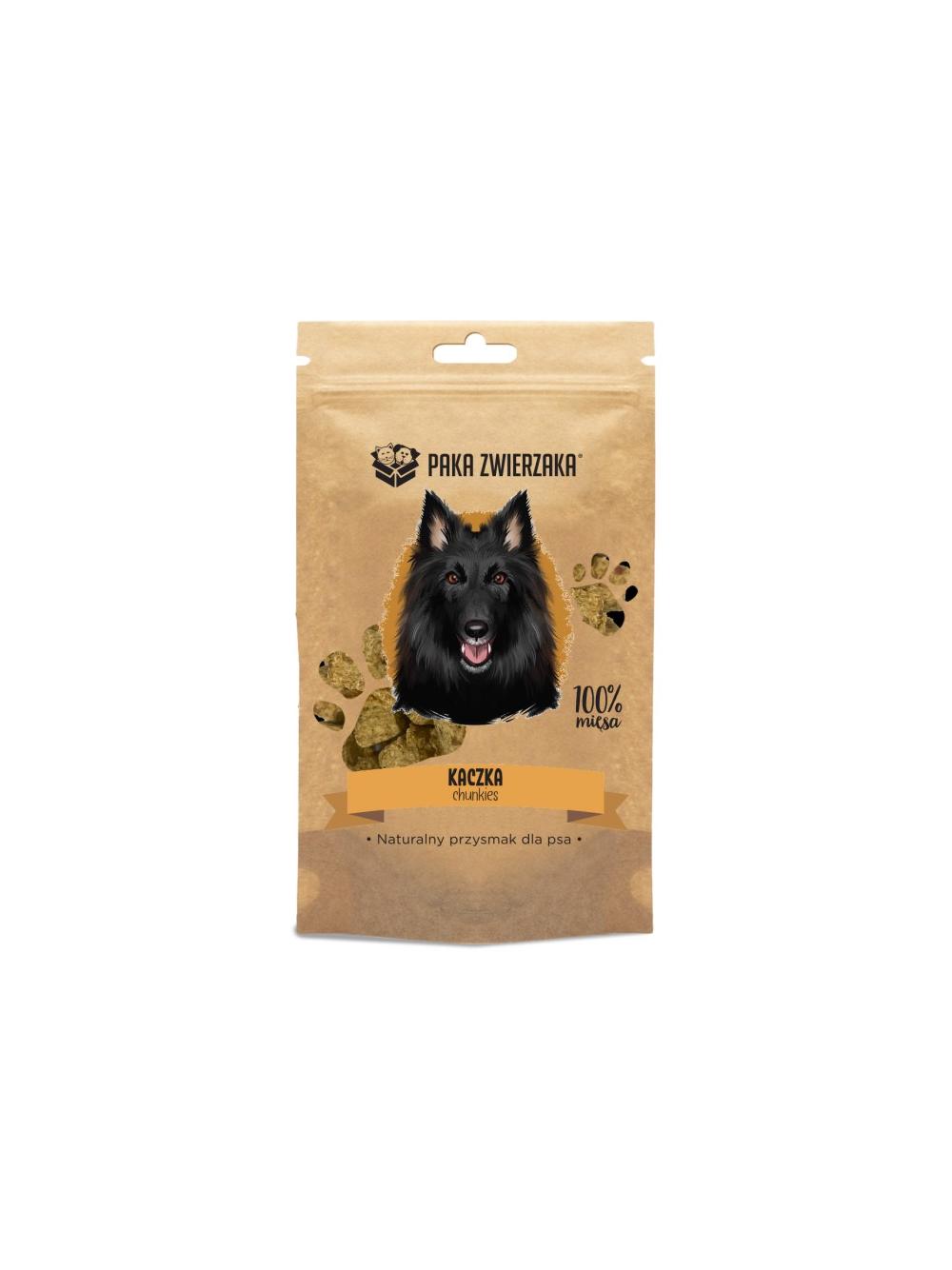 Paka Zwierzaka Chunkies 100% Kaczka 70g