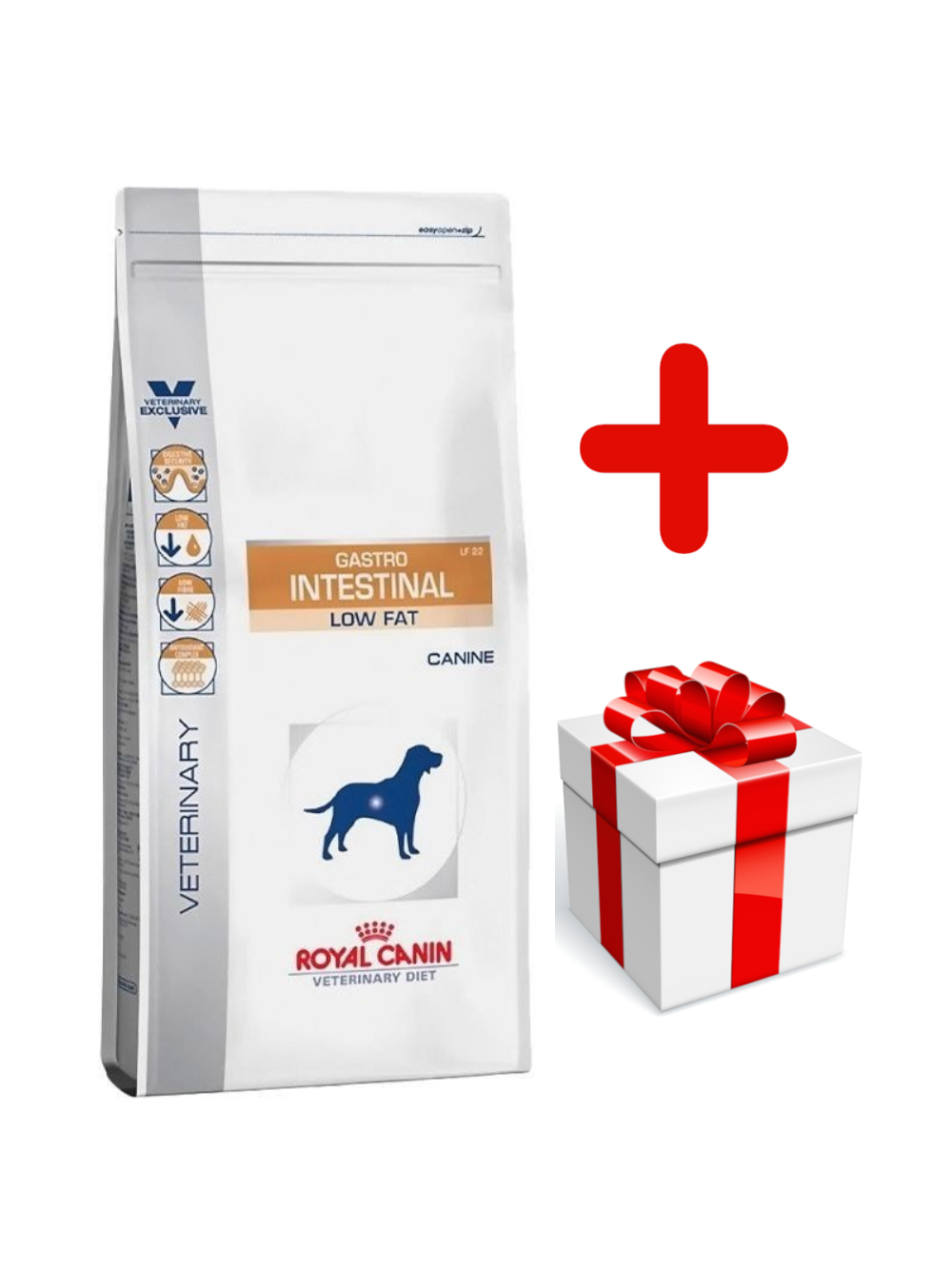 ROYAL CANIN Gastro Intestinal Low Fat LF22 12kg + niespodzianka dla psa GRATIS!