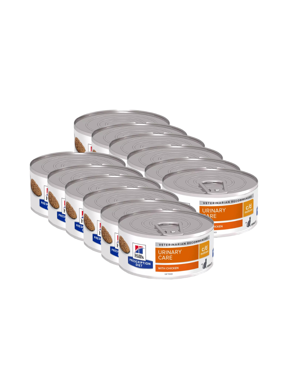 HILL'S PD Prescription Diet Feline c/d Multicare Kurczak 12 x 156g - puszka