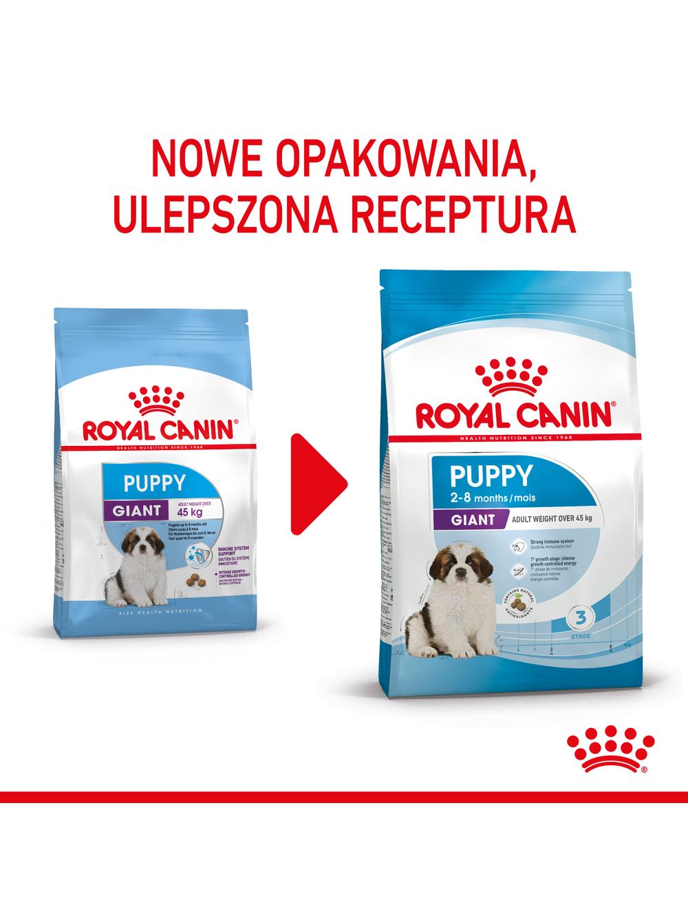 ROYAL CANIN Giant Puppy 15kg karma sucha dla szczeniąt, od 2 do 8 miesiąca życia, ras olbrzymich