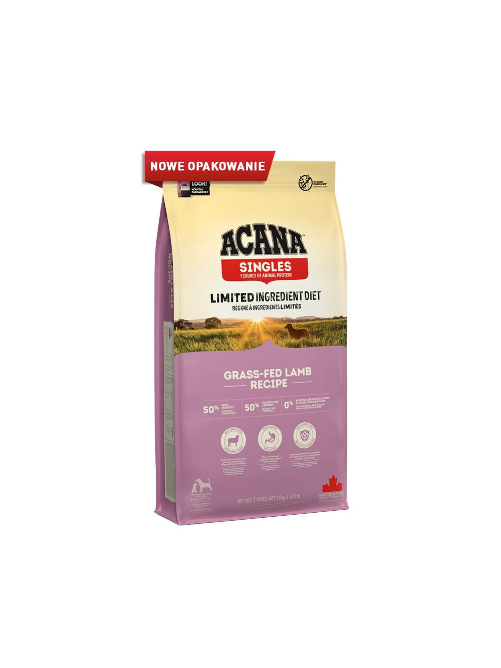 ACANA Singles Grass-Fed Lamb 17kg