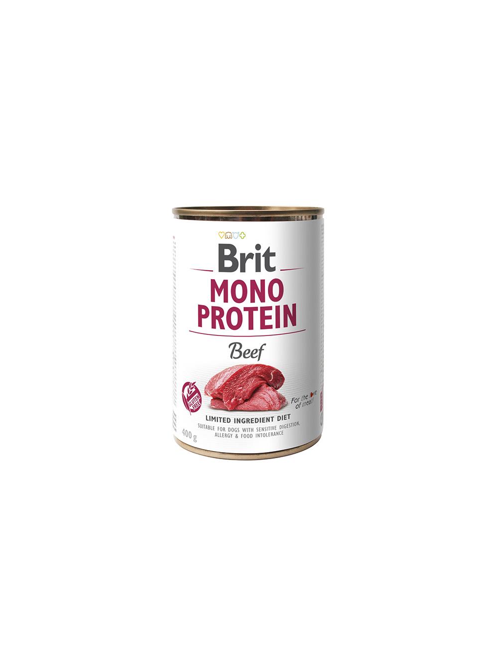 BRIT MONO PROTEIN BEEF 12x400g