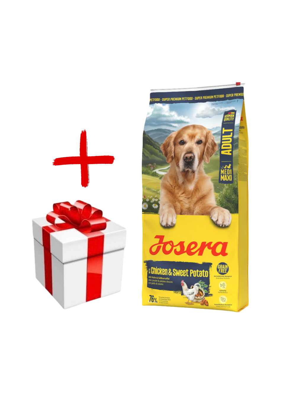 JOSERA Nature Energetic - Grain Free 12,5kg + niespodzianka dla psa GRATIS!